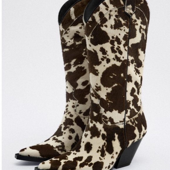santiags en cuir - Picture 2 of 2